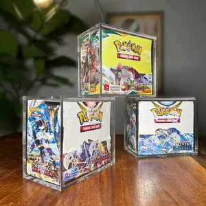 Acrylic Booster Box Case (3 Pack)