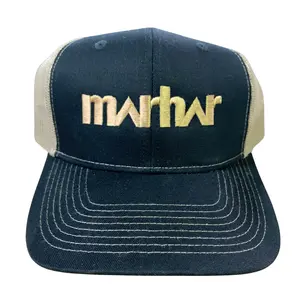 Snapback Trucker Hat Black/Gold