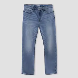 Goodfellow & Co Men's Mid Rise Relaxed Leg Athletic Ankle Jeans Midweight