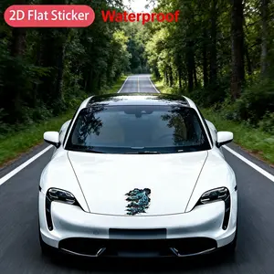 Thunder Car Sticker, Motorcycle Decal, DIY Customizable Decoration, Durable Scratch-Resistant, Easy Peel and Remove, Waterproof Sunproof