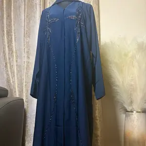 Luxury Navy Abaya