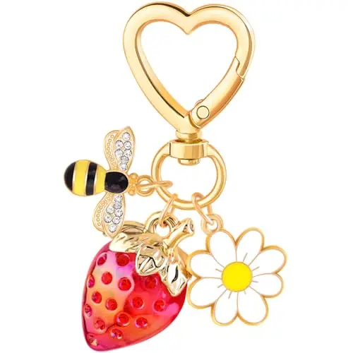 A20 1pcs Strawberry Charm (Red)