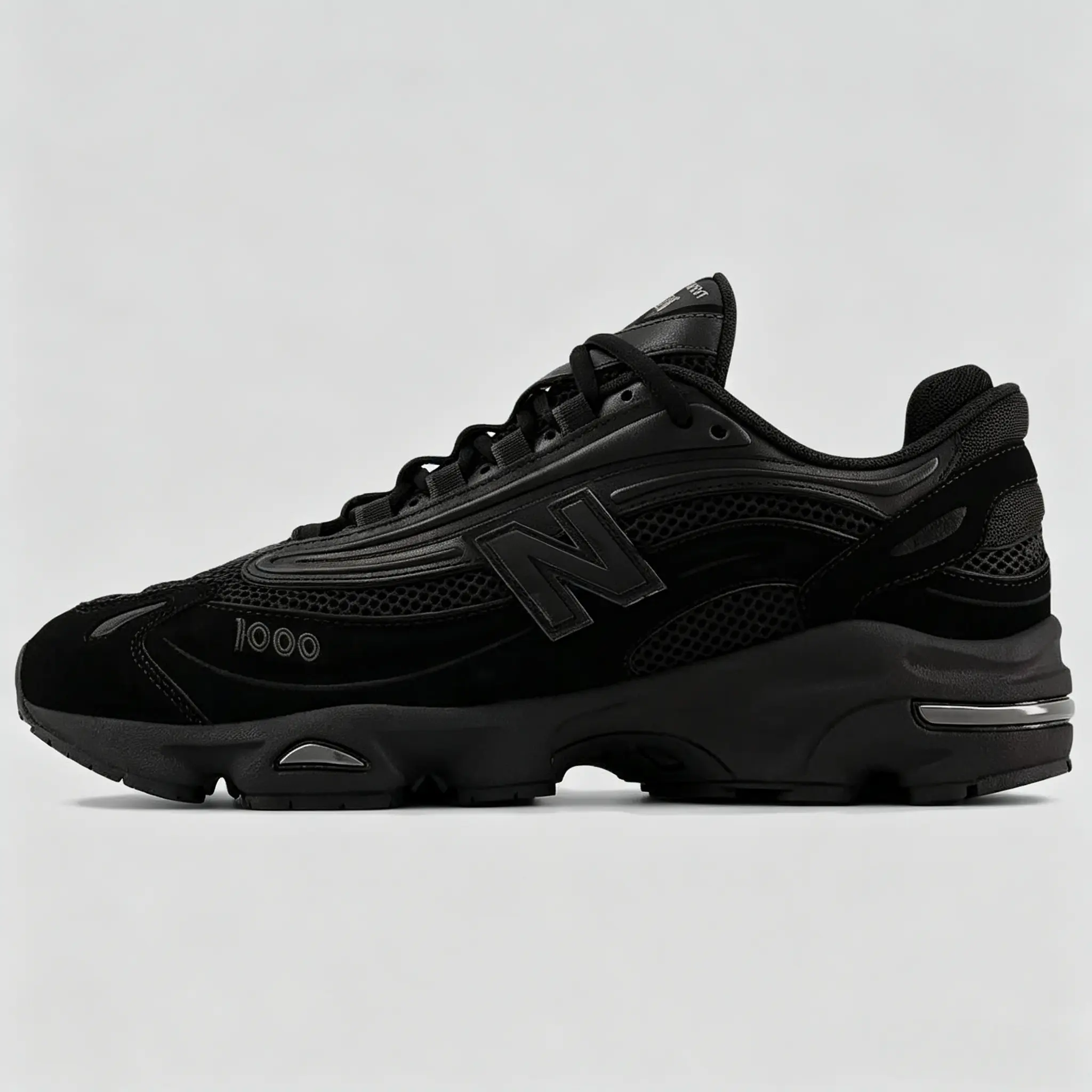 Casual Trainers, New Balance 1000 'Triple Black'