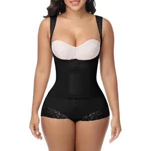 SHAPSHE Women's Colombian Faja Moldeadora Shapewear Bodysuit with Butt Lifter