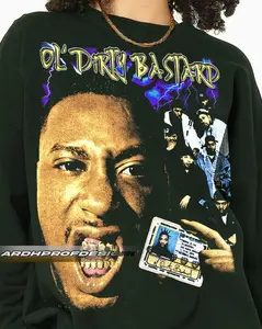 Limited Ol' Dirty Bastard Vintage 90s Sweatshirt, Gift For Women and Man Unisex Sweatshirt