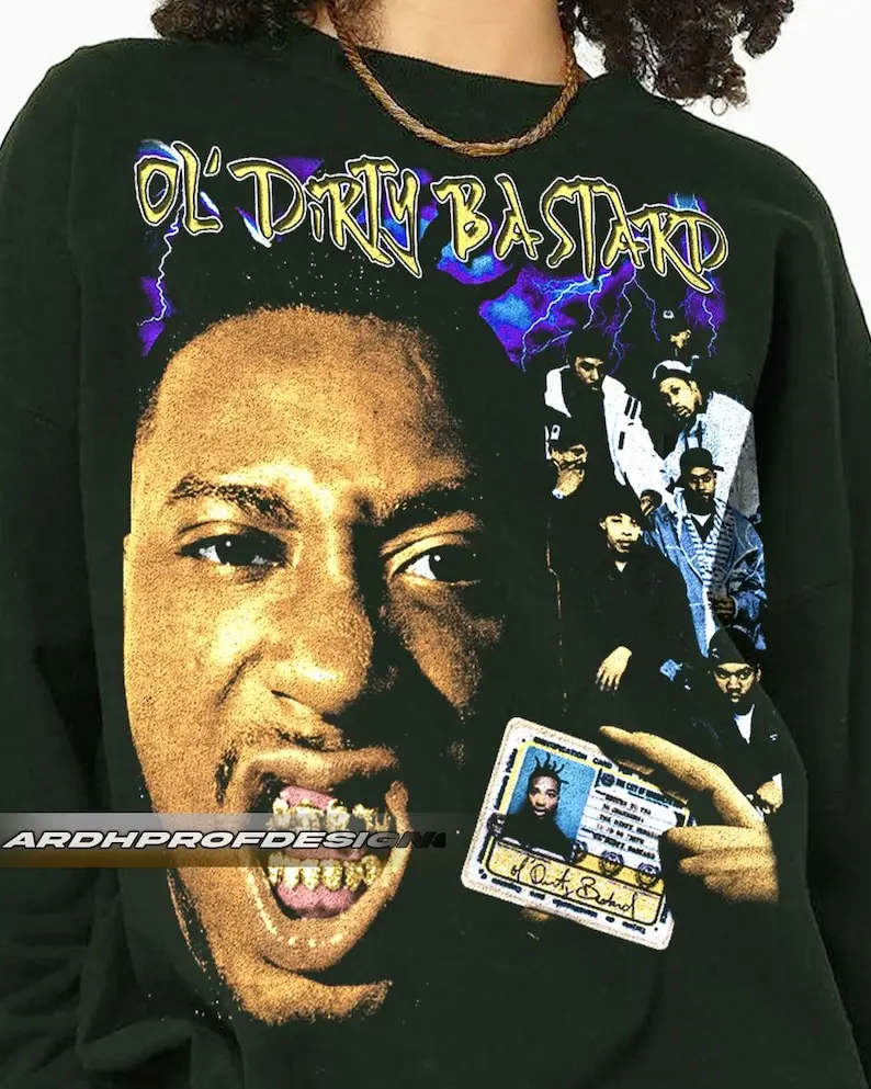 Limited Ol' Dirty Bastard Vintage 90s Sweatshirt, Gift For Women and Man Unisex Sweatshirt