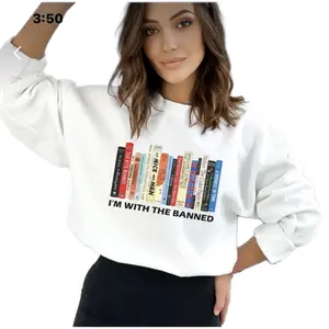 Banned Book Sweatshirt Crewneck Fit