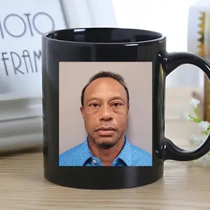 Tiger Woods Mugshot 2026 Coffee Mug, 11oz 15oz Mug