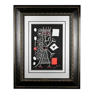 Black Jacqueline by Pablo Picasso | Museum-Quality Giclée | Acid-Free Artist Paper | Authenticity Certificate | Framed Artwork 24"x28"