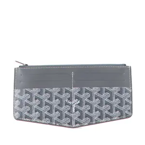 Pre-owned Goyard Canvas Small Leather Goods Insert Louise PVC Leather Card Case