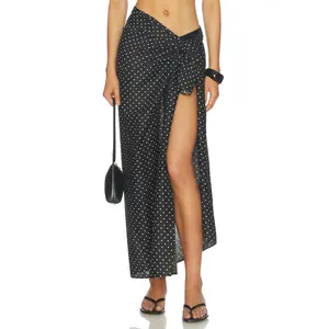 FAITHFULL Lomas Pareo in Lola Polka Dot Black & Off White