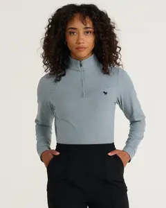 Velocity Quarterzip - Heather