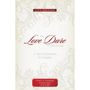 USED-The Love Dare Day by Day: Gift Edition: A Year of Devotions for Couples by Kendrick, Stephen (Imitation Leather)