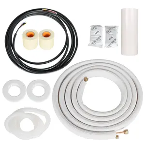 16 Feet 1/4"-3/8" Dia Install Kit Fit For Mini Split Heat Pump Systems