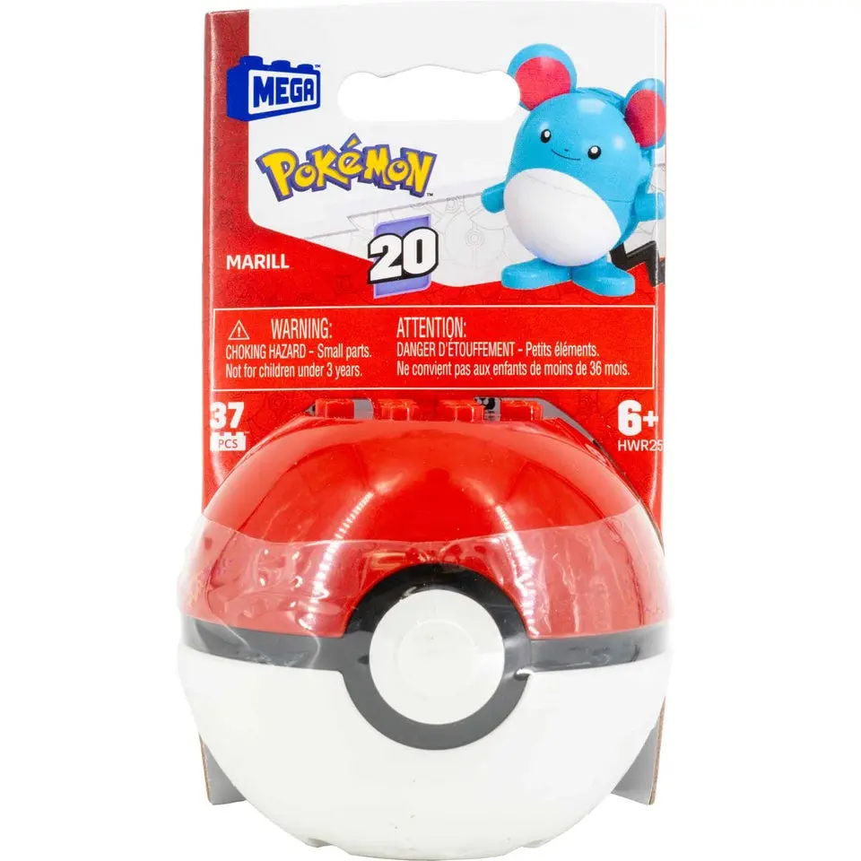Mega Construx Pokémon Evergreen Poké Ball Buildable Collectible Figure - Random Character Edition, Display-Ready Item for Play Mega Construx Pokémon Evergreen Poké Ball Buildable Collectible Figure - Random Character Edition, Display-Ready Item for Play