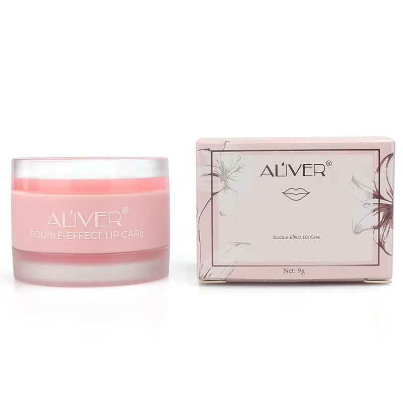 ALIVER 9 g Moisturizing Lip Balm Mask - Antioxidants-Infused Conditioning Treatment with Vitamin C, Murumuru Butter, Shea Butter for Dry, Flaky Lips, Nontoxic Beauty, Glossy Smooth Finish, Boxed
