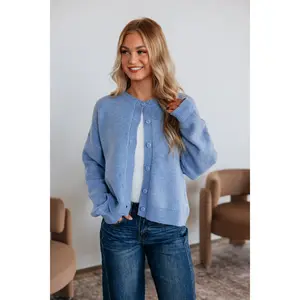 Kassi Cardigan - Cornflower Blue