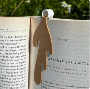 Cute Coffee Bookmark – Fun Drip Page Marker, Perfect Gift for Book Lovers & Coffee Fans
