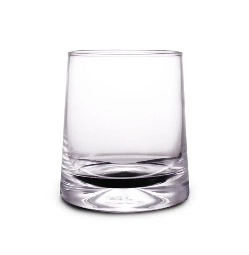 BarConic® 10oz Thick Base Classic Old Fashioned Glass Tumbler - Durable Drinkware, Flared Sides, Modern Style for Cocktails, Night Club
