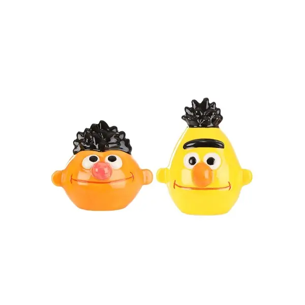 Bert and Ernie Salt & Pepper Shakers Bert and Ernie Salt & Pepper Shakers