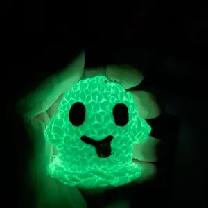 Glow In The Dark Ghost Keychain
