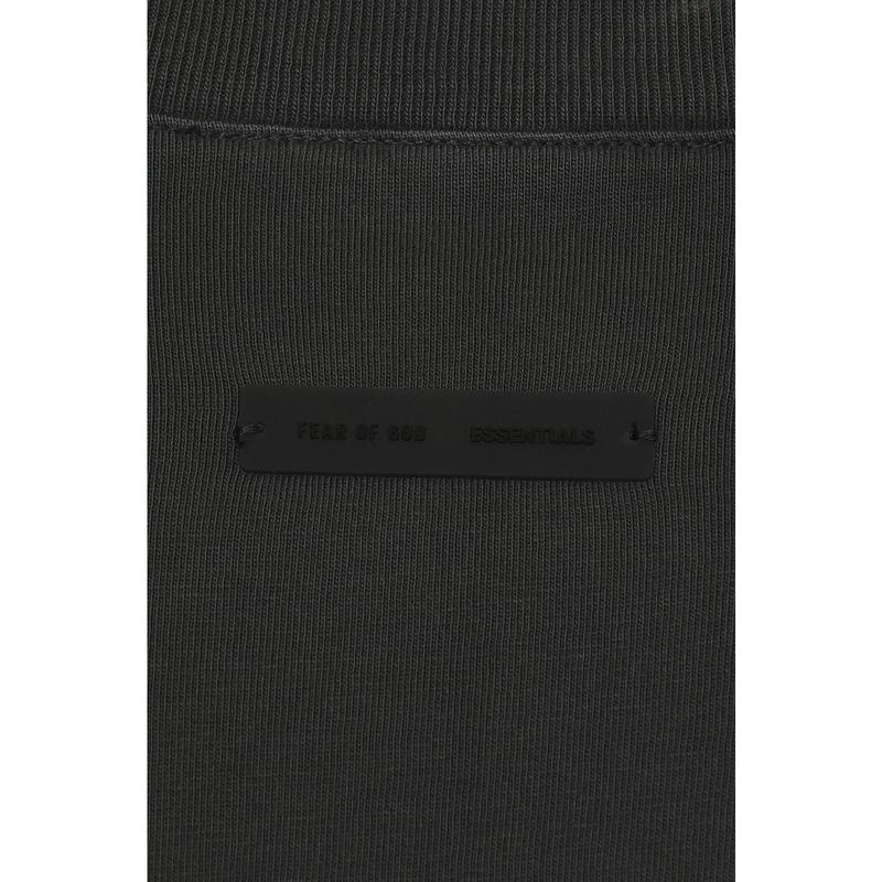 Fear of God ESSENTIALS 90'S Long Sleeve Tee in Vintage Black