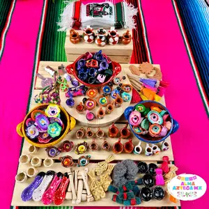 Mini Mexican Ofrenda Clay Cazuelitas Supplies / Clay Miniatures