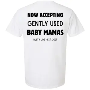 Now accepting gently use d baby mamas Comfort Colors Short-Sleeve Pocket Tee T-Shirt Top