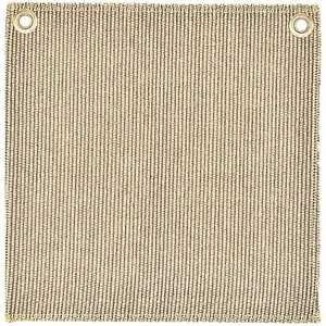 High-Temperature Resistant Fiberglass Pad - 12" x 12" - High Heat Resistant PlumberPad for Soldering, Welding, Brazing - Heavy Duty, Professional Welding Pad