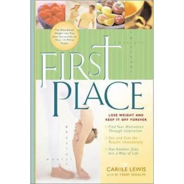USED Book - First Place: Lose Weight and Keep It Off Forever by Carole Lewis (Hardcover) - english