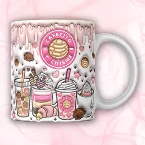 Cafecito y Chisme Mug- Coffee-tea- Cup Beverage