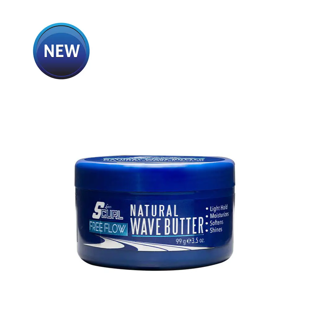 SCURL FREE FLOW NATURAL WAVE BUTTER SCURL FREE FLOW NATURAL WAVE BUTTER
