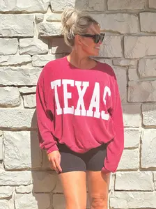Texas Comfy Graphic Sweatshirt