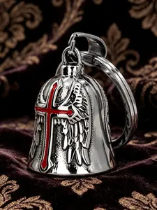 Bells for motorcycles, bell, motorcycle bell, guardian angel, guardian bell accessories or key ring for biker gifts Motorcycle Key Chain