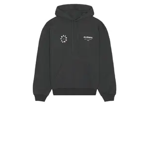 ALLSAINTS Kindred Hoodie in Washed Black