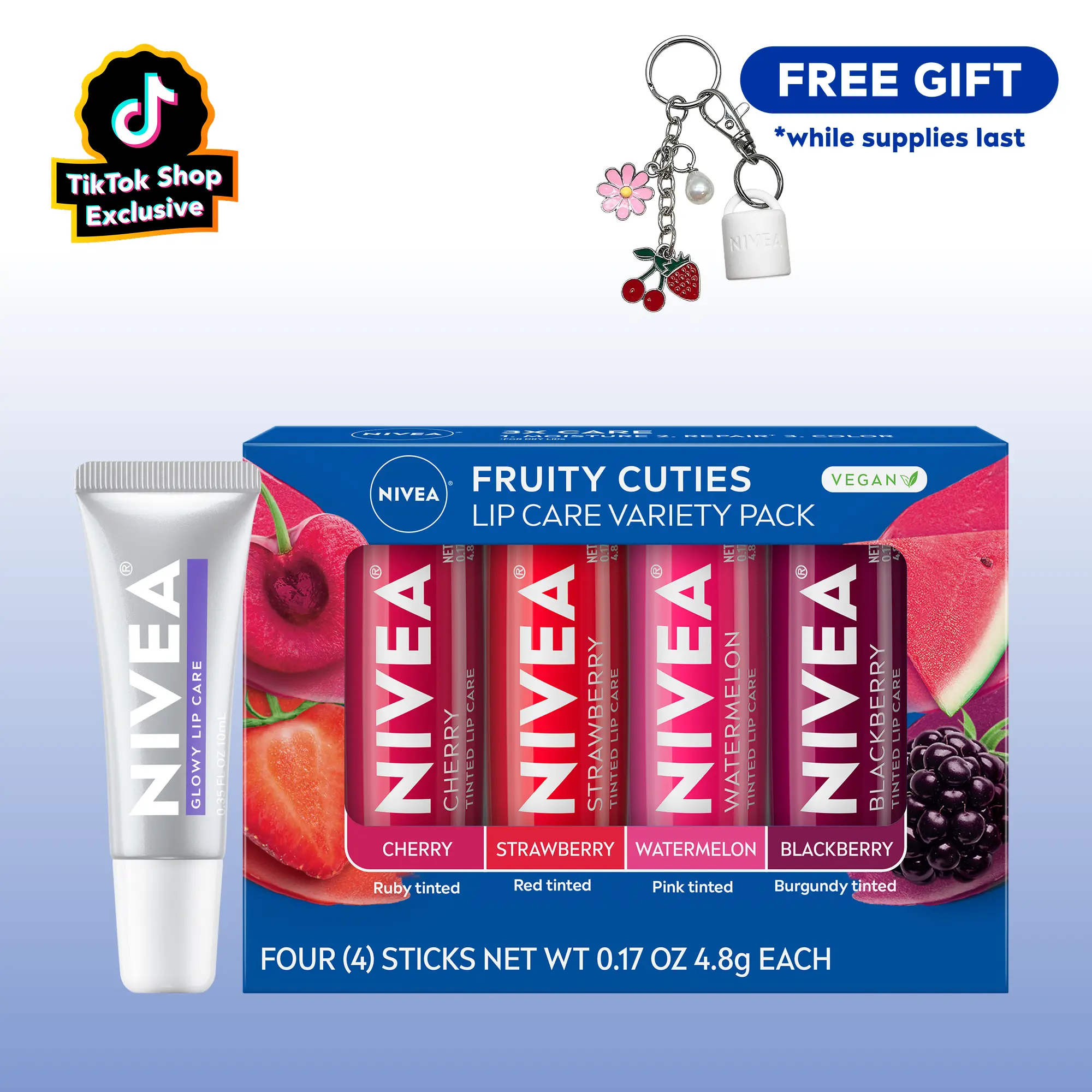 NIVEA Lip Care Moisturizing Lip Balm Moisturizer NIVEA Lip Care Moisturizing Lip Balm Moisturizer