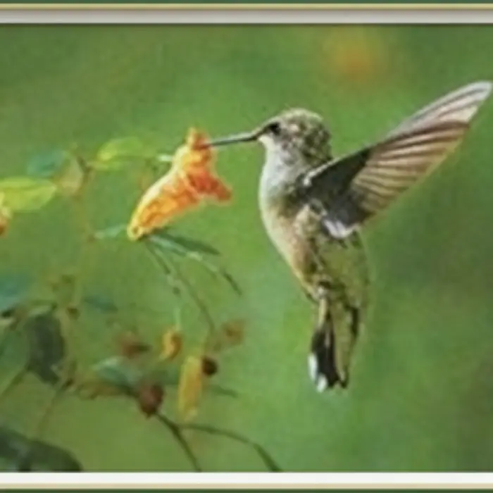 24 humming birds