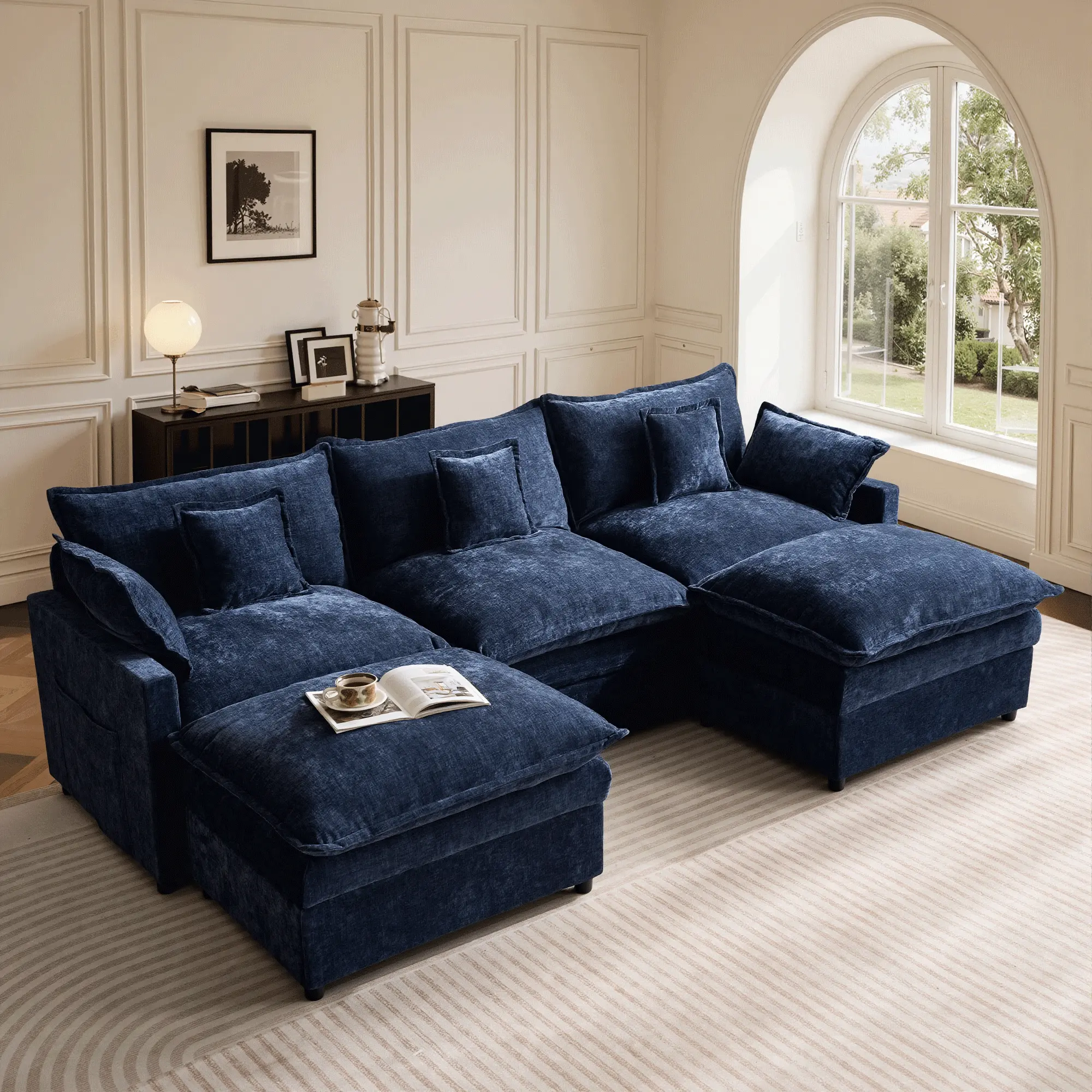Dark Blue Chenille 2