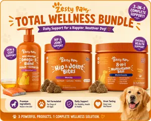 Ultimate Daily Health Bundle - Hip & Joint + 8-in-1 Multivitamin + Salmon Oil Bundle