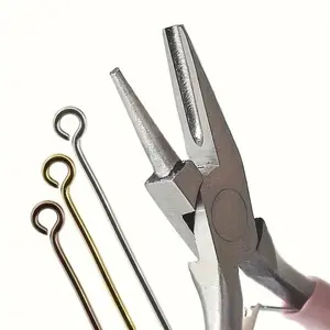 1pc 5-inch needle winder pliers bending needle DIY mini pliers wire wrapping pliers jewelry making handmade tools Stainless Steel Pliers