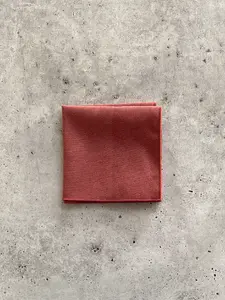 Dusty Rust Cotton Pocket Square