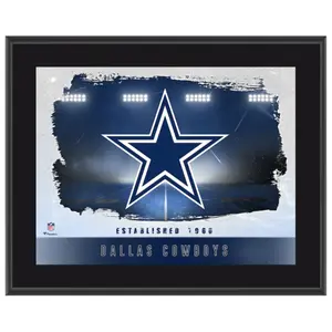 Dallas Cowboys 10.5" x 13" Team Logo Sublimated Plaque