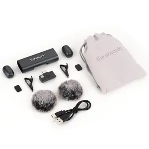 Saramonic Saramonic Air SE 01 | Mini 2-Person Wireless Mic for Smartphones, Tablets & Computers with USB-C Receiver