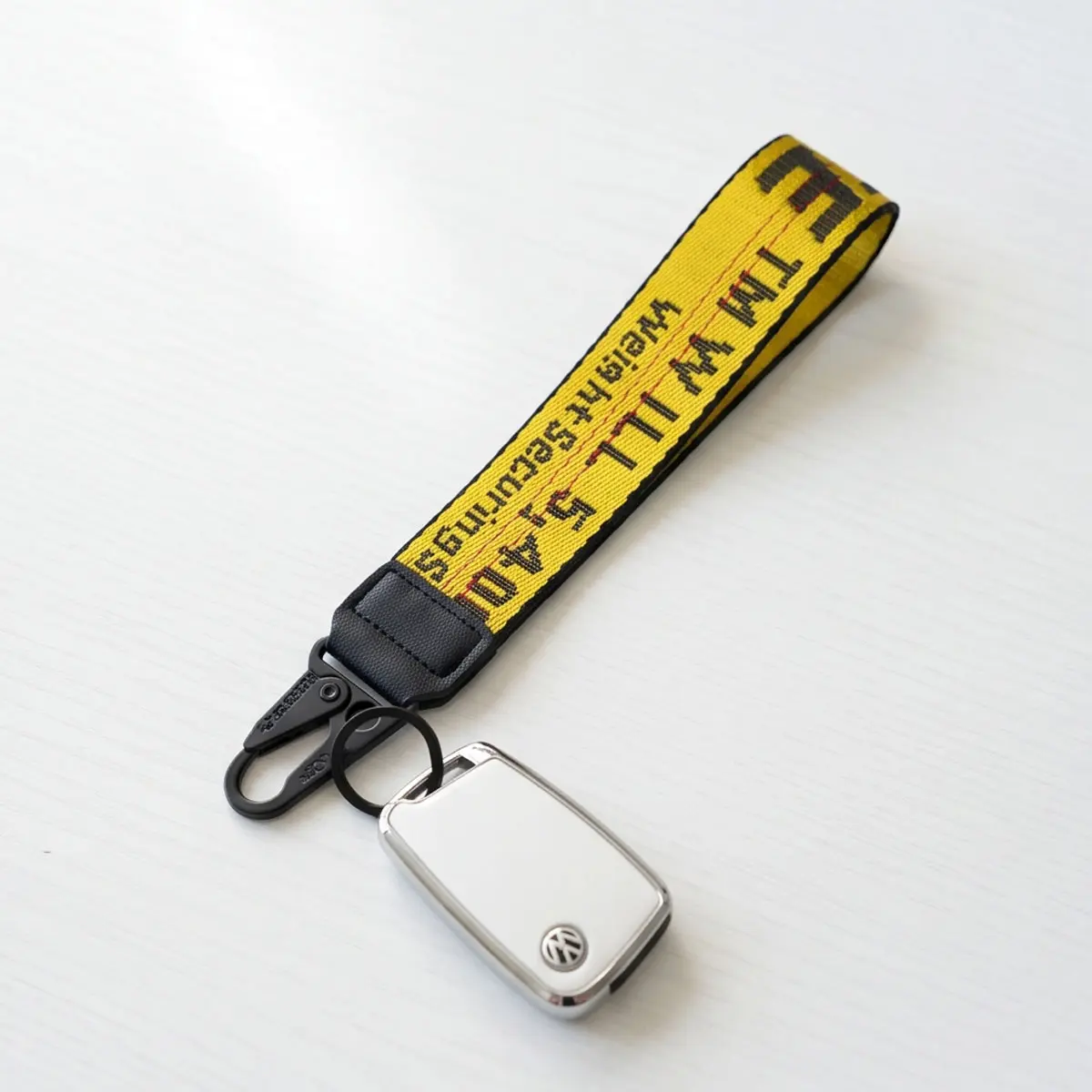 Car Keychain, Fabric Wrist Lanyard with Key Ring, Stylish Car Accessories for Keys, Wallets, Bags & Everyday Outfits