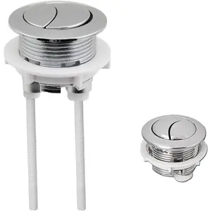 38 MM Toilet  Push Button Toilet Button Dual Push Flushing Toilet Button Toilet  Button Toilet Button Flush Button Replacement with Thread Diameter