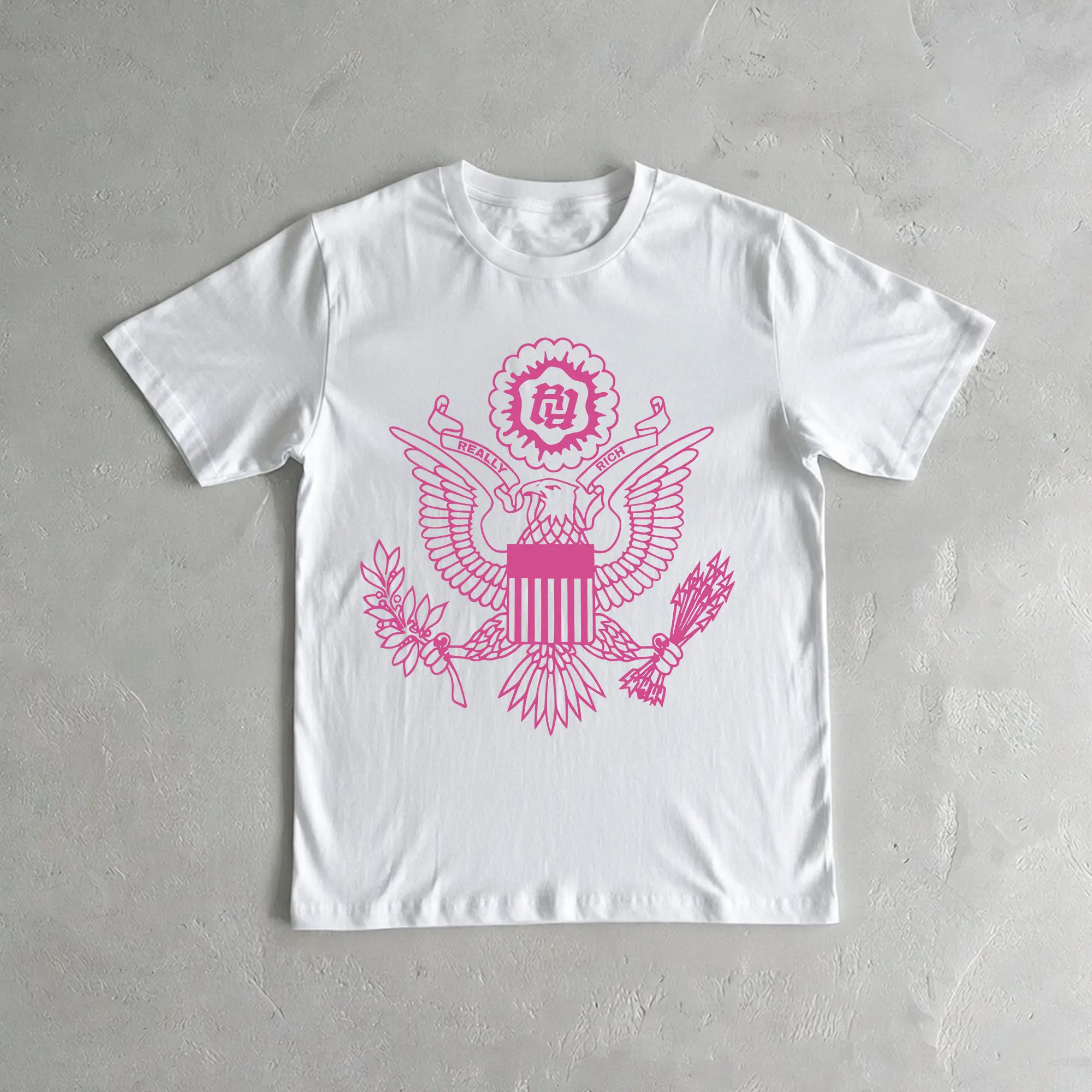 RR Kankan Logo Heavy Cotton Tee Shirt - Kankan Really Rich Tshirt Y2k Hip Hop Merch, Music Lover Shirt, Gift for Fans