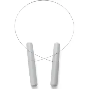 Stainless Steel Cheese Cutting Replacement Wires For Soft and Hard Cheese - Easy to Use and Clean - 2 Wires 36" + 1 Pair Egronomic Plastic Handle