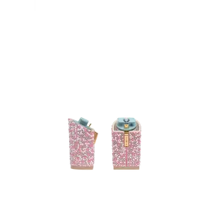 Block Heel Kit 4 Pink Pearl & Rhinestone