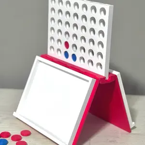 3D Printed Four in a Row.