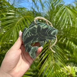 Bass Fish Car Freshie Bass Fish Car Freshie